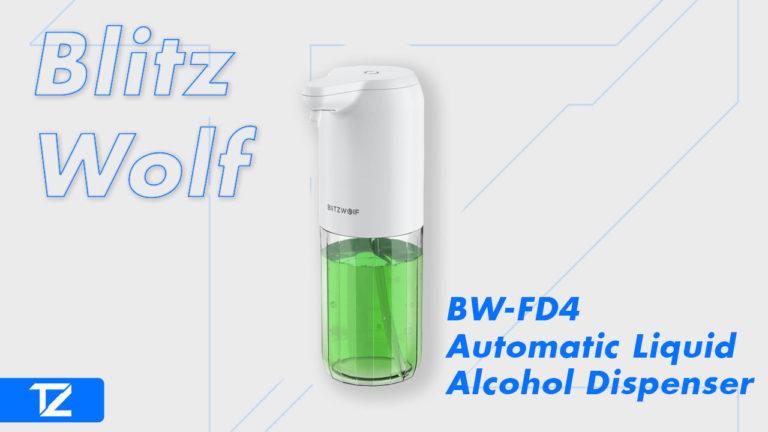 Blitzwolf BW-FD4 Automatic Liquid Alcohol Dispenser Review - Smart Home Review