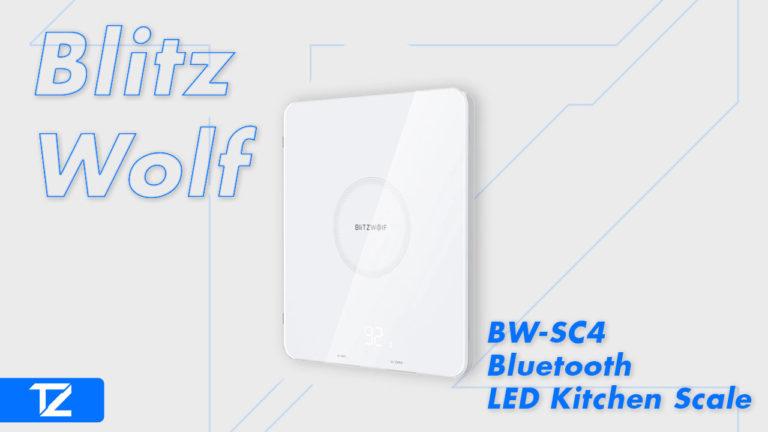 BlitzWolf BW-SC4 Bluetooth LED Kitchen Scale Review – Smart Home Review